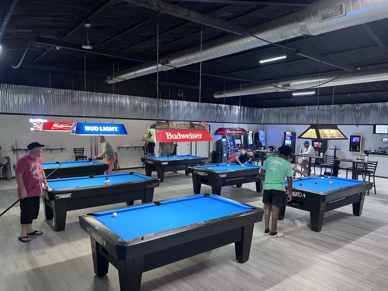 The Aces Full club room